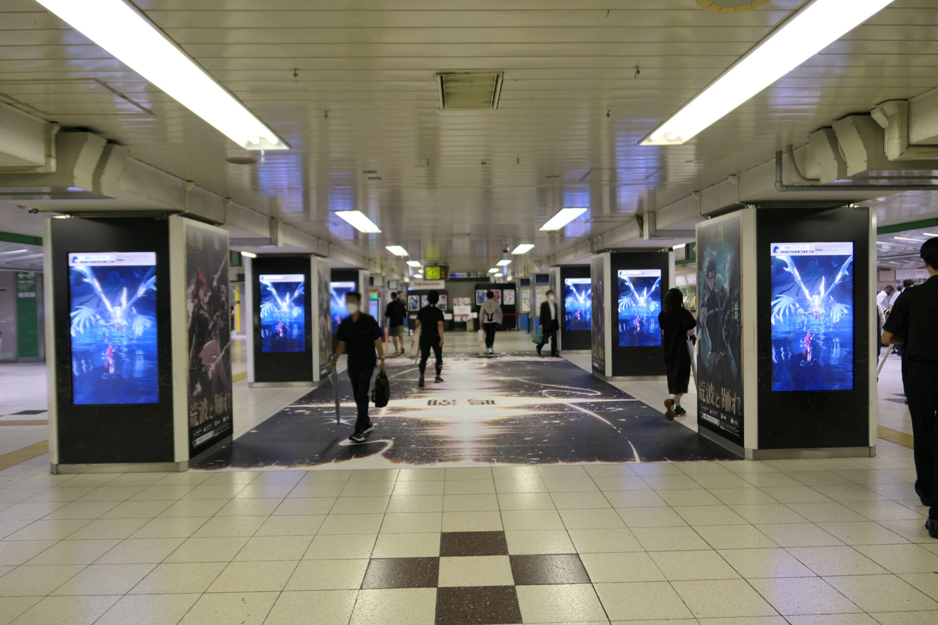 JR池袋中央通路デジタルシートセット