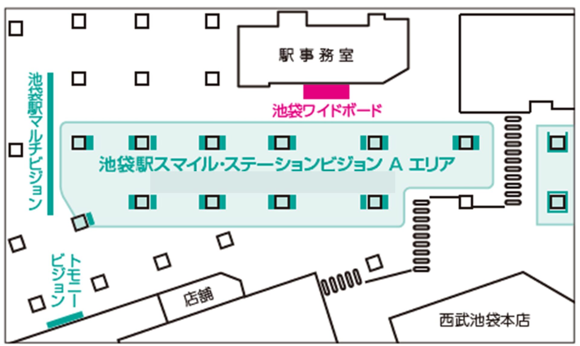 池袋媒体マップ