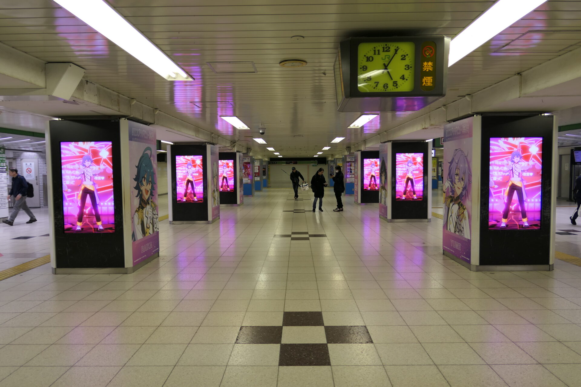 池袋中央通路デジタルシートセット