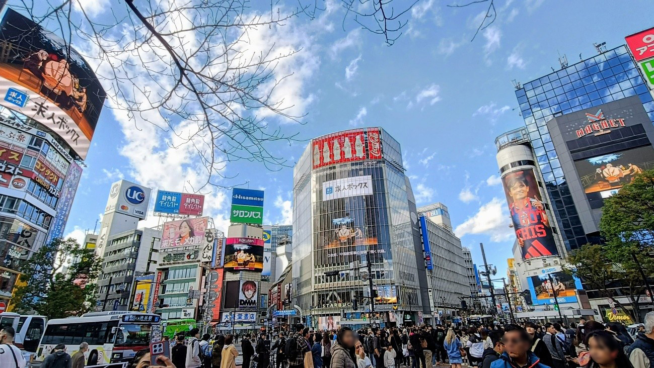 渋谷スクランブル交差点