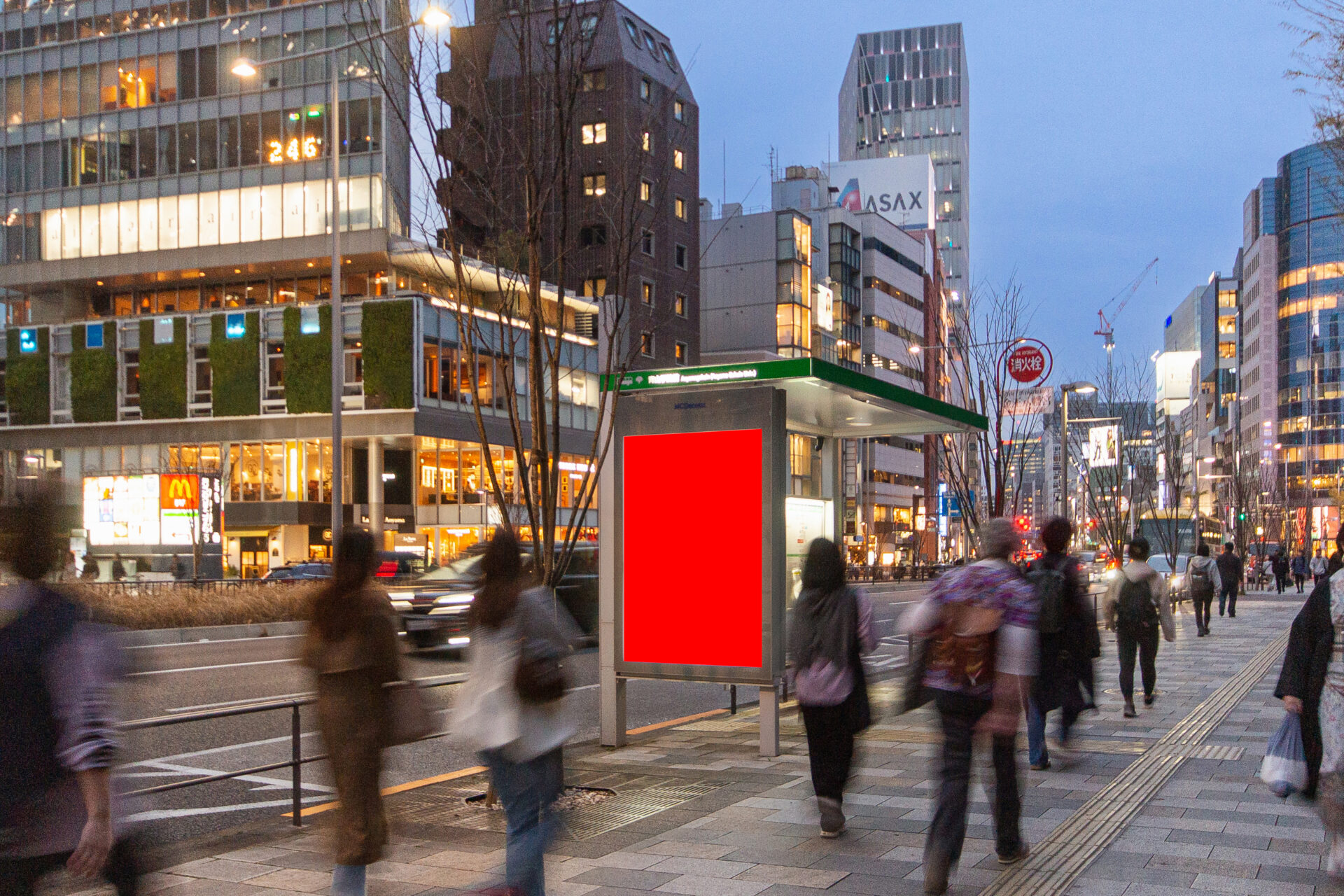 青山学院前(西行/渋谷駅方面)