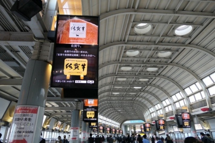 JR JADビジョン品川駅自由通路セット