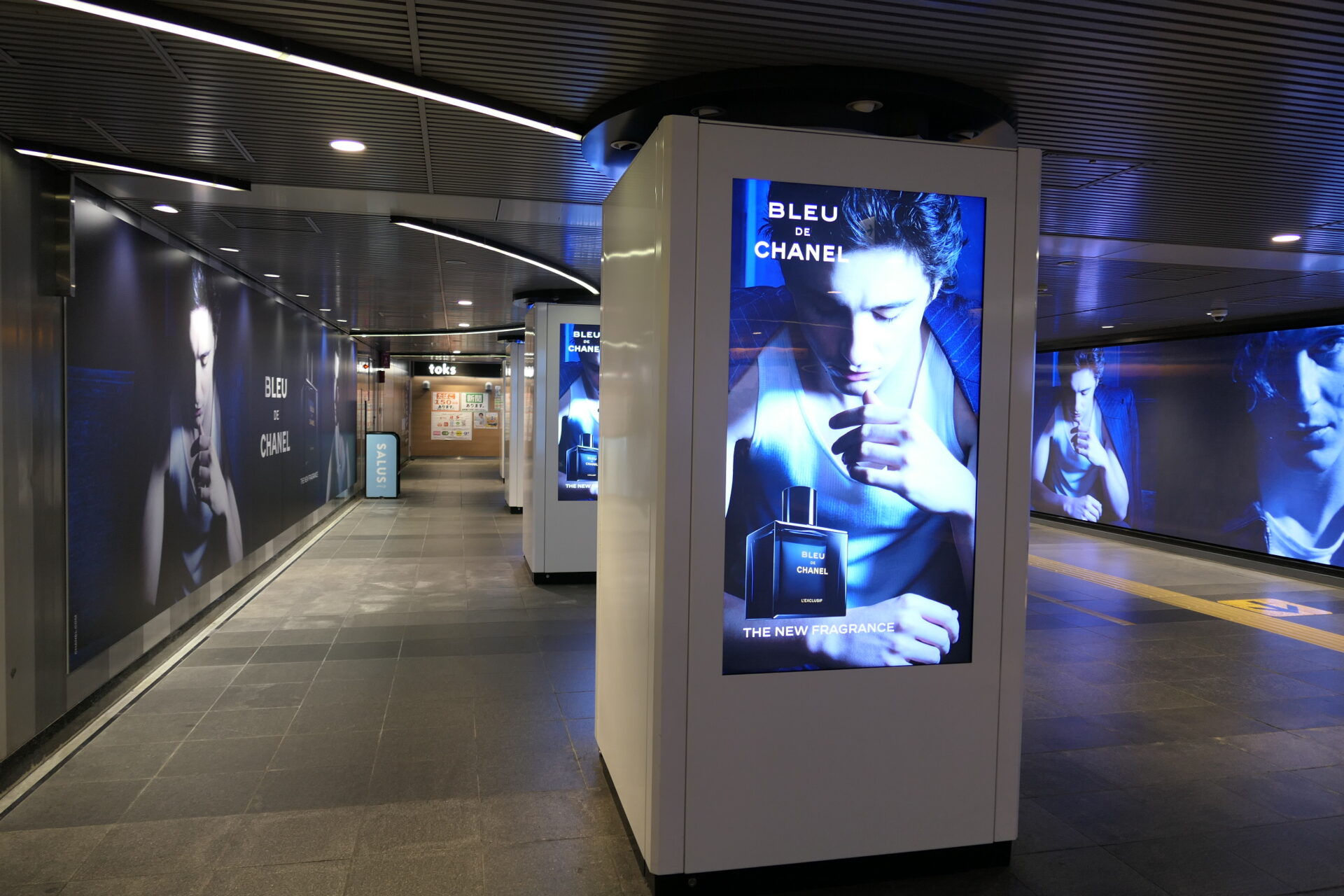 東急_田園都市線渋谷TOQサイネージピラー田都渋谷