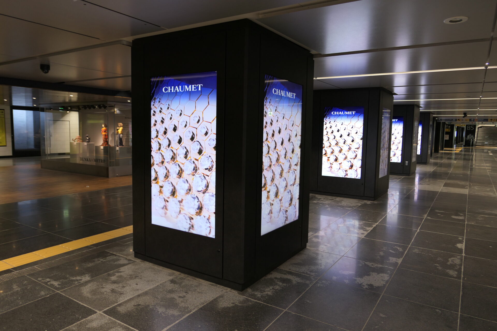東京メトロ銀座MCV単駅ジャック銀座