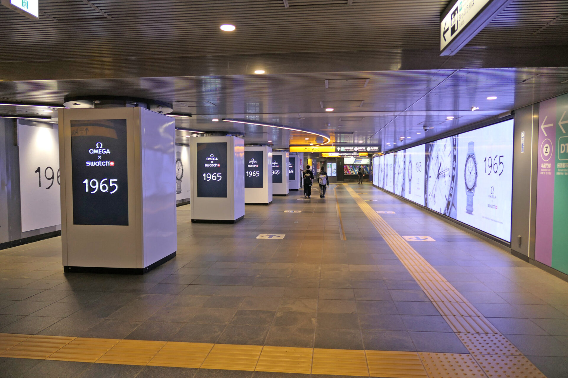 東急_田園都市線渋谷TOQサイネージピラー田都渋谷
