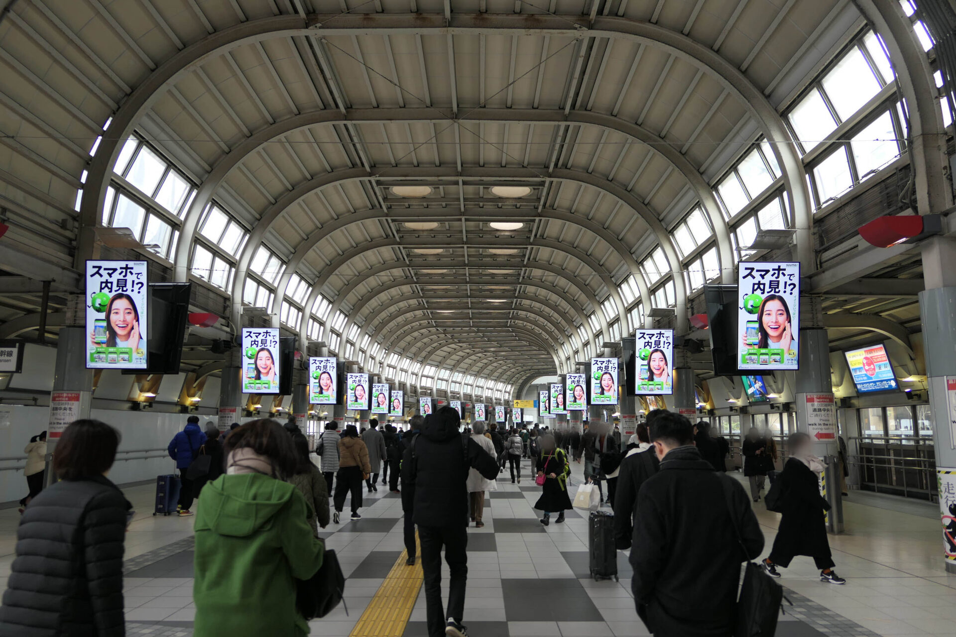 J・ADビジョン品川駅自由通路セット