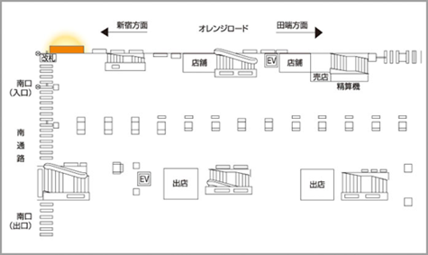 JR東日本 パノラマ池袋B掲出位置