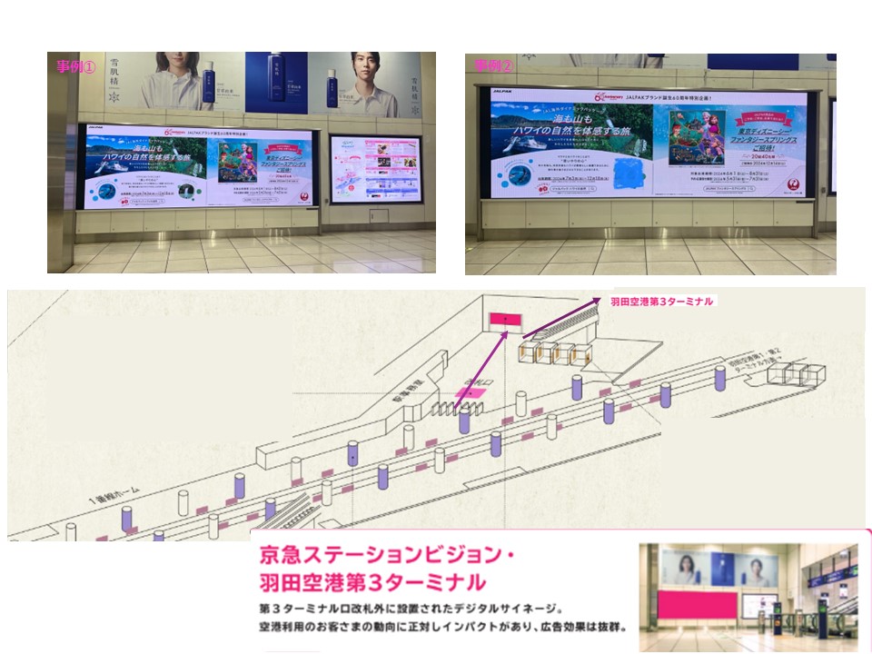 ステーションビジョン羽田空港第3ターミナル