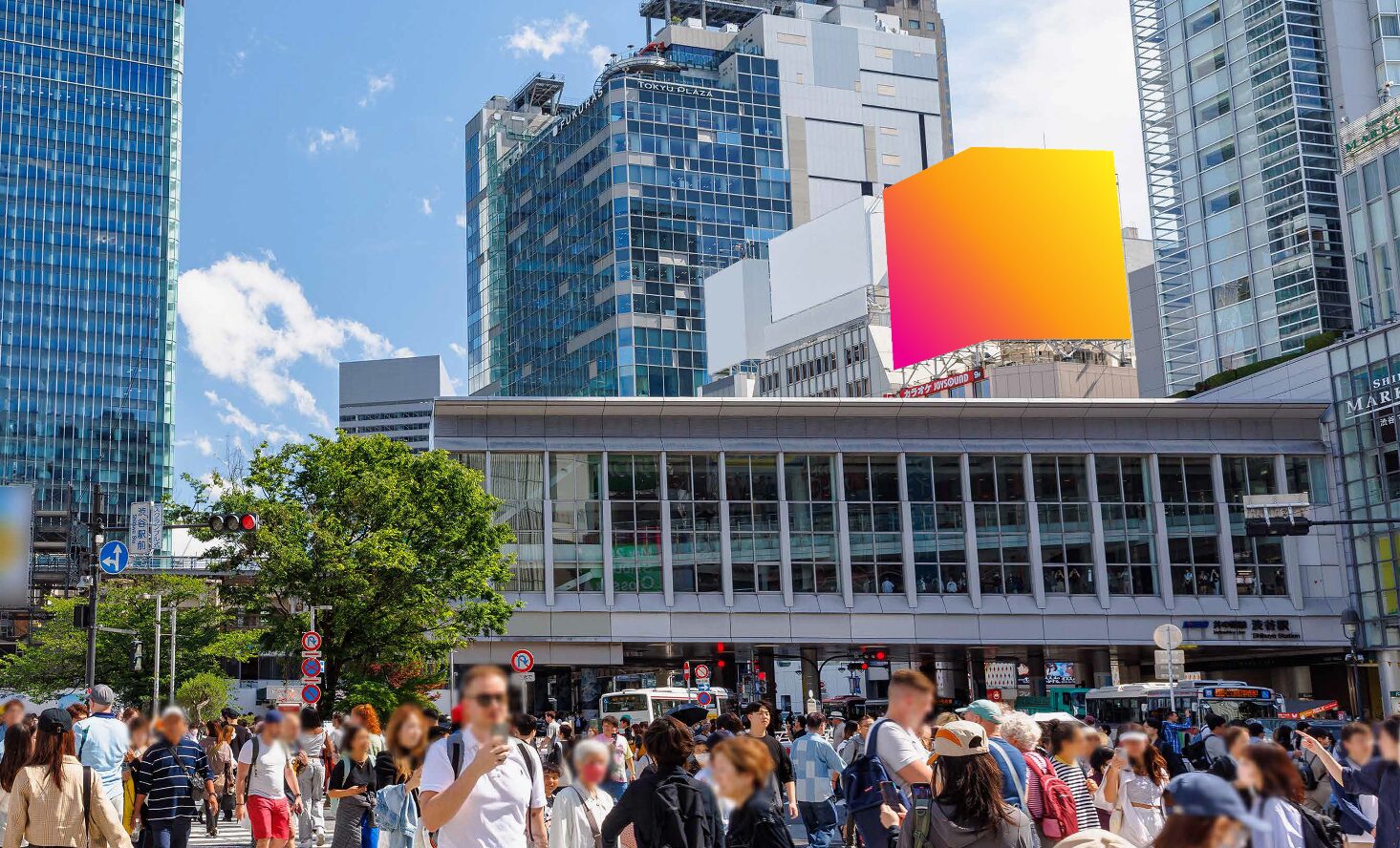渋谷西口ビジョン