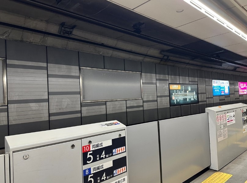 東急東横市線渋谷　看板No.202