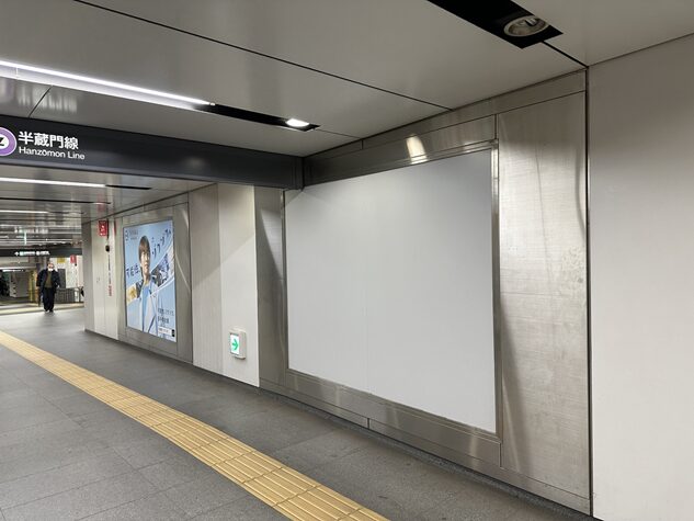 東急東横市線渋谷　看板No.422