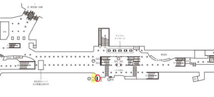 田園都市線渋谷駅(B2F)