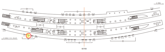 東横線渋谷駅(B5F)