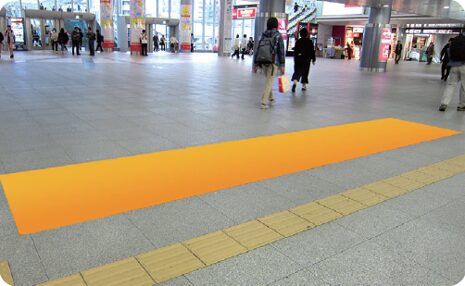 JR東海 新横浜駅 交通広場SPメディア／エリアジャック