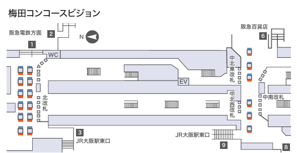 梅田コンコースビジョン