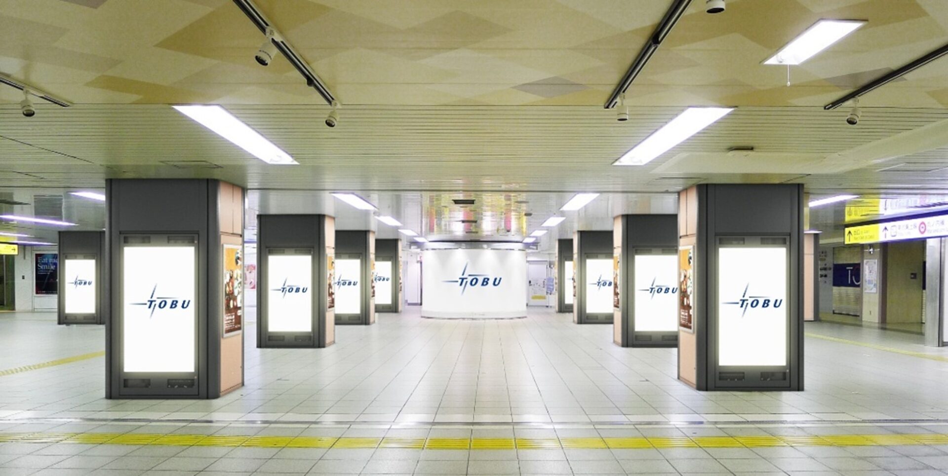 東武サイネージ池袋Cエリア