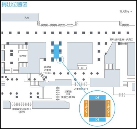 東京駅八重洲コンコース八重洲中央