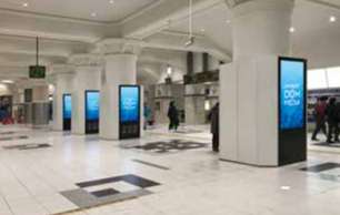 JR西日本 J・ADビジョンWEST単駅三ノ宮駅中央口