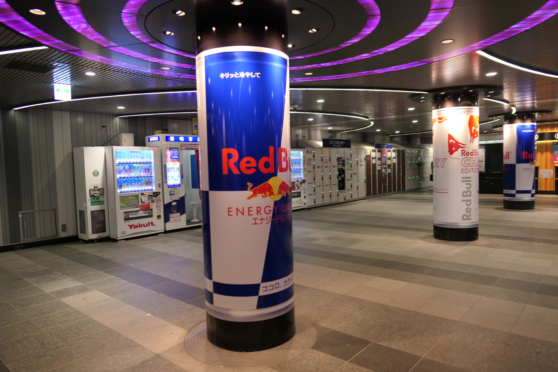 東京メトロ渋谷55ストリートビジョンラッピング＋柱巻