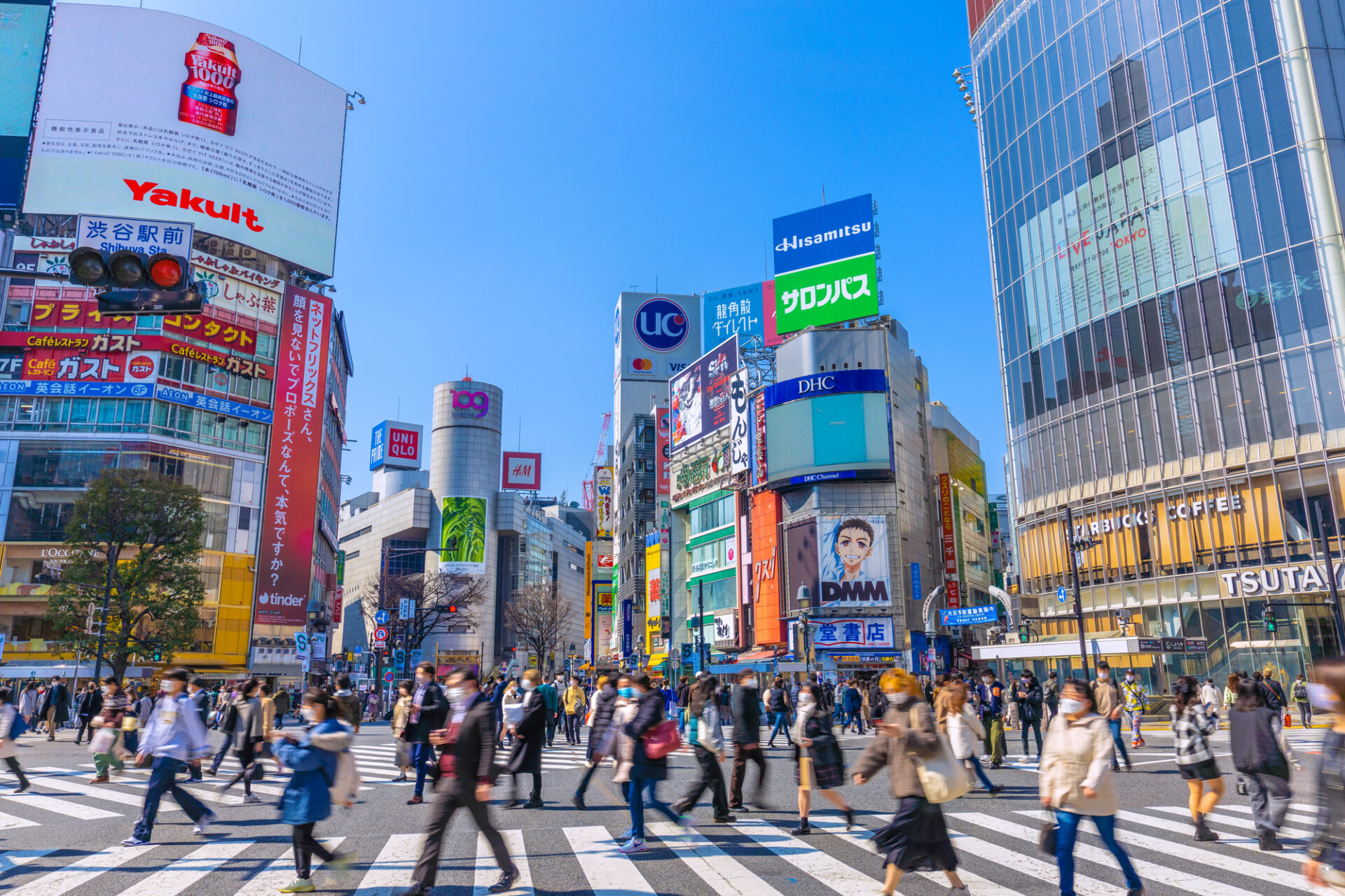 渋谷駅スクランブル交差点