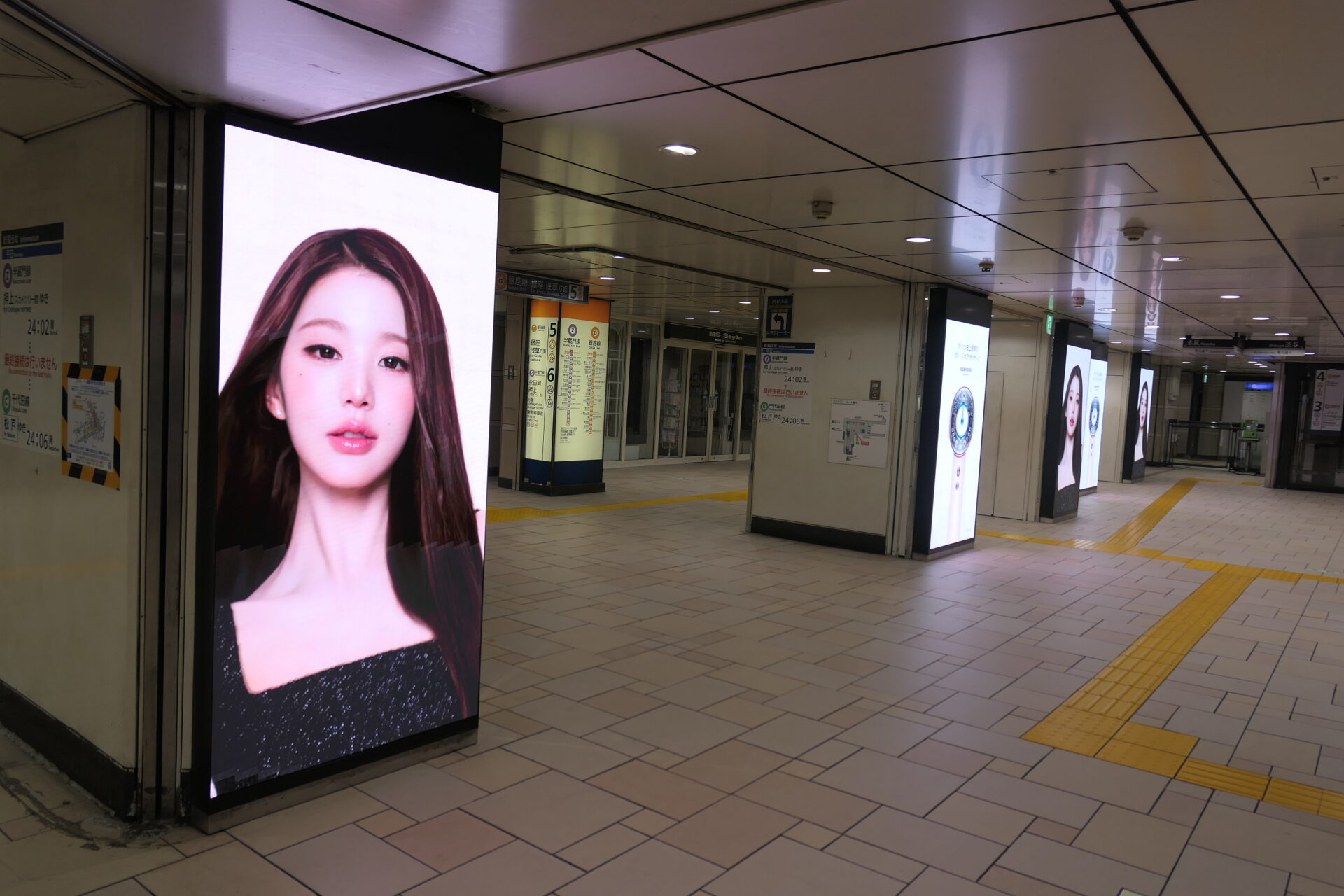 東京メトロ表参道MCV単駅ジャック表参道