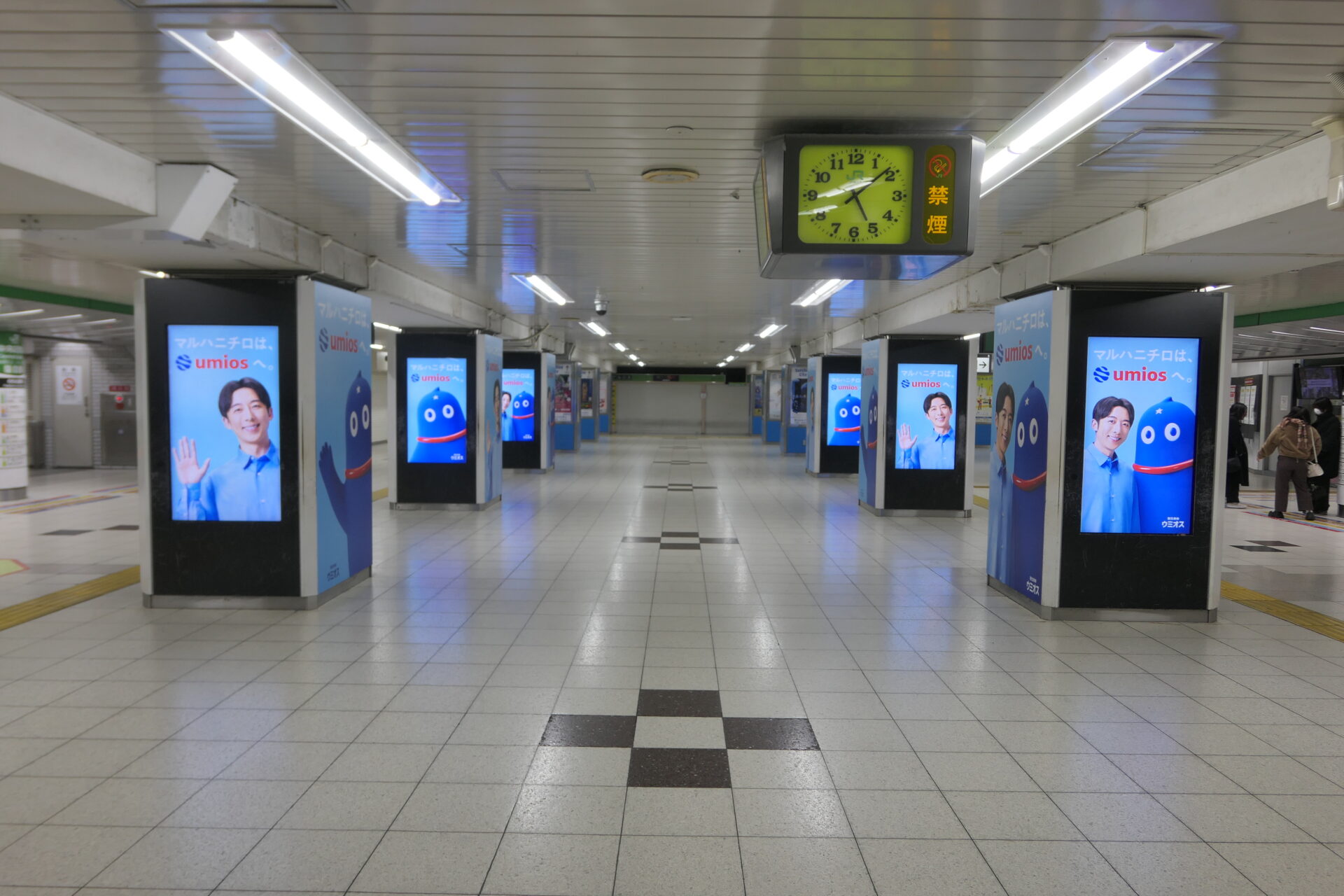 JR東日本池袋中央通路デジタルシートセット