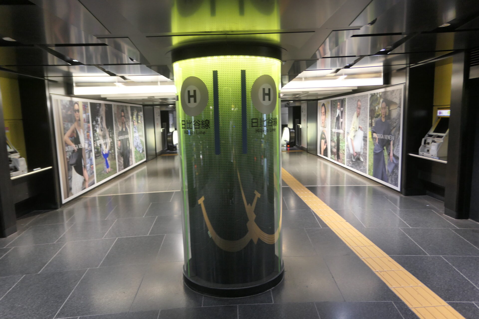 東京メトロ銀座MCV単駅ジャック銀座