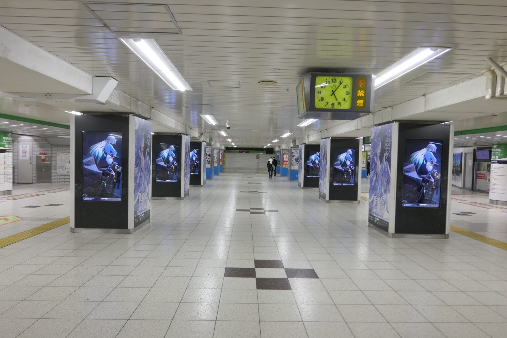 JR東日本池袋中央通路デジタルシートセット