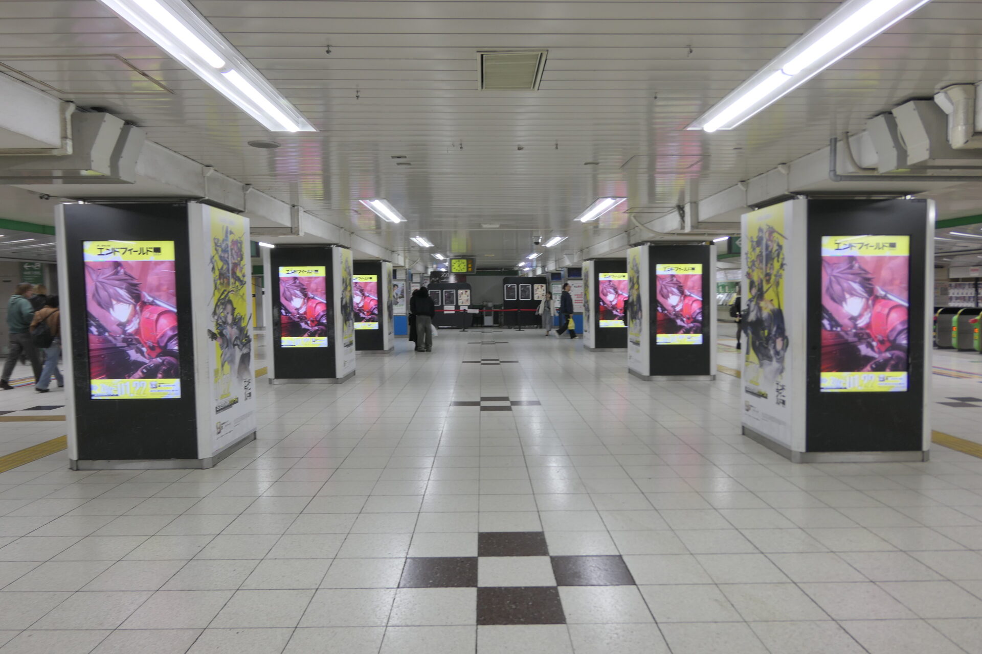 JR東日本池袋中央通路デジタルシートセット
