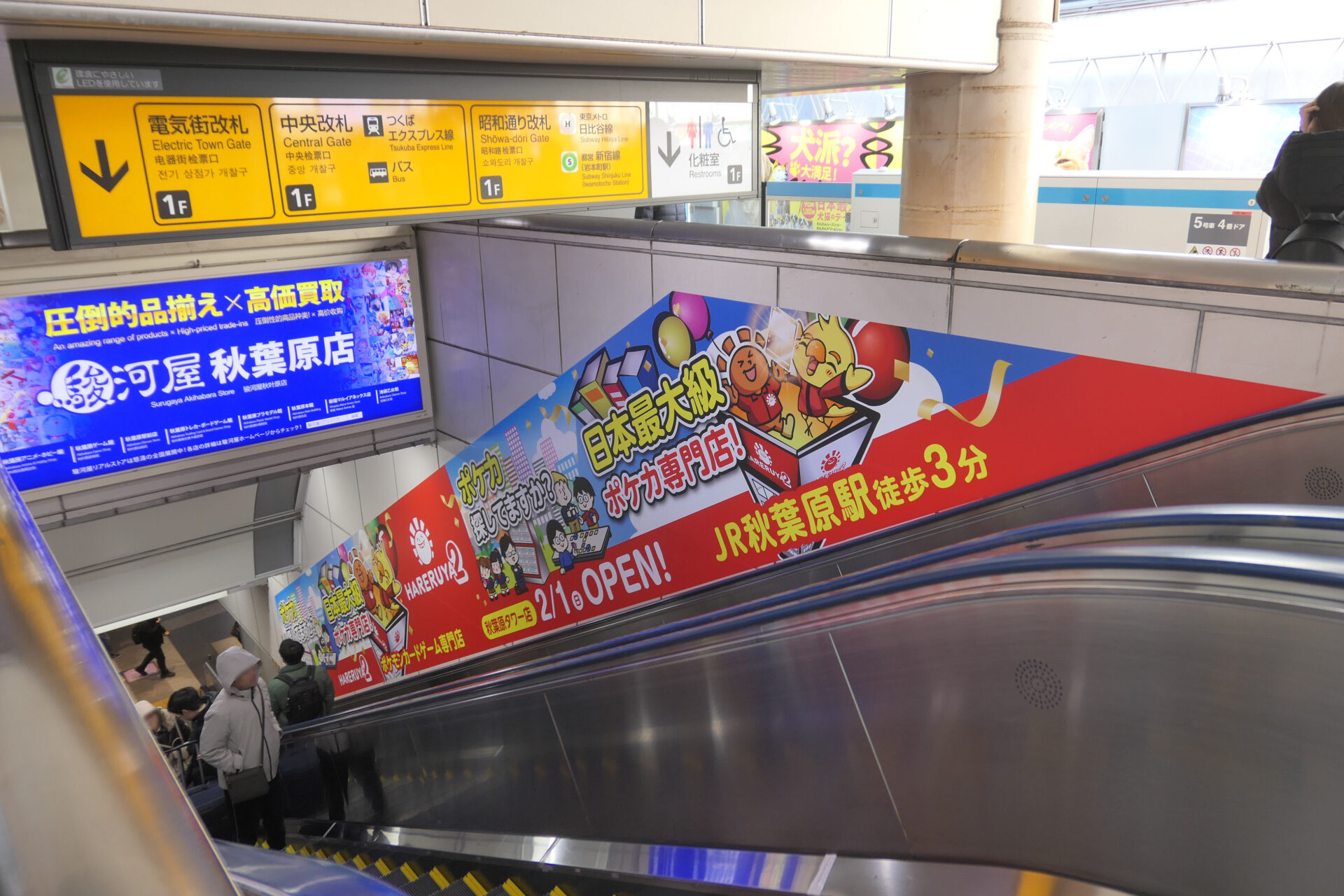 JR東日本　秋葉原エスカシートBIG